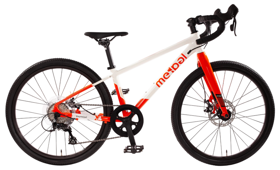 Kinderfahrrad 24 Zoll Meipel Aero 24 2026 | 24 Zoll | Diamant | One Size | orange/ weiß (Bild 1)